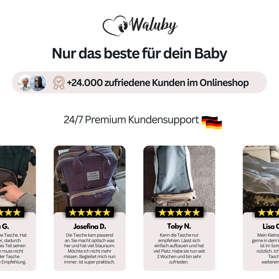Waluby Wickeltasche - All-in-One