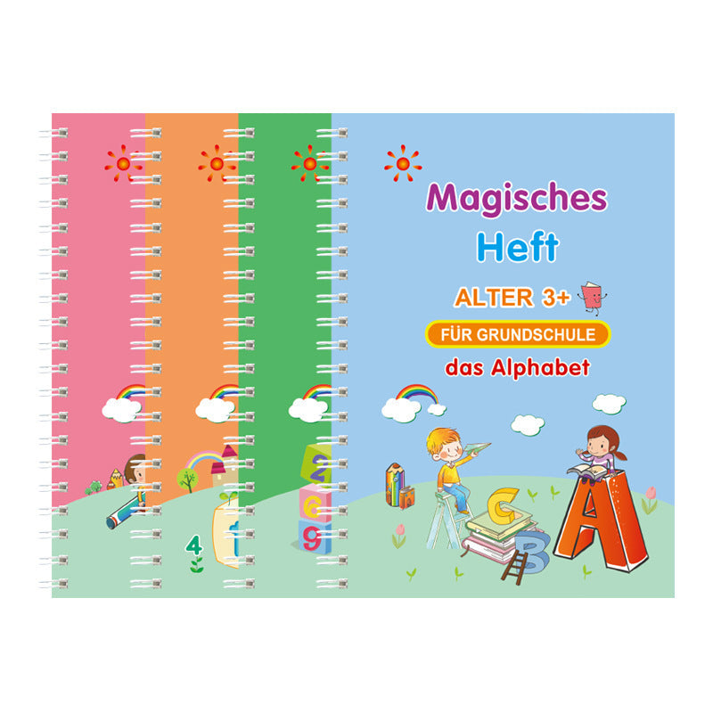 LetterLoop - Das magische Schreiblern-Heft für kleine Entdecker
