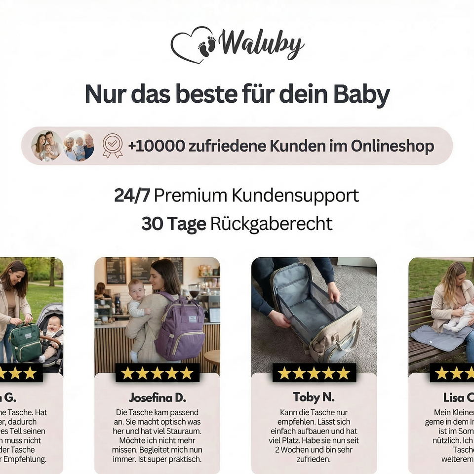 Waluby Wickeltasche - All-in-One